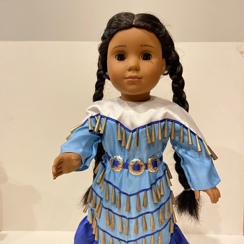 American girl Kaya jingle dress